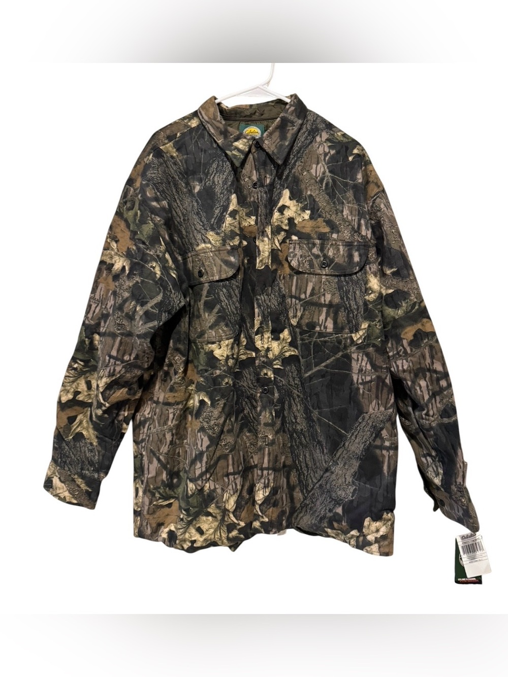 Men's Camo Hunting Shirt Jacket‎ - Brown/Green